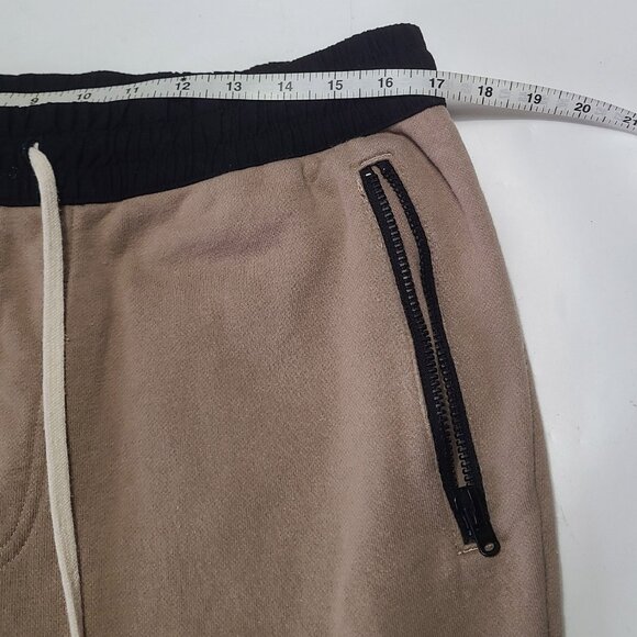 Fear Of God Essentials Drawstring Ankle Zip Sweatpants Size Large Skinny Fit - Picture 13 of 15
